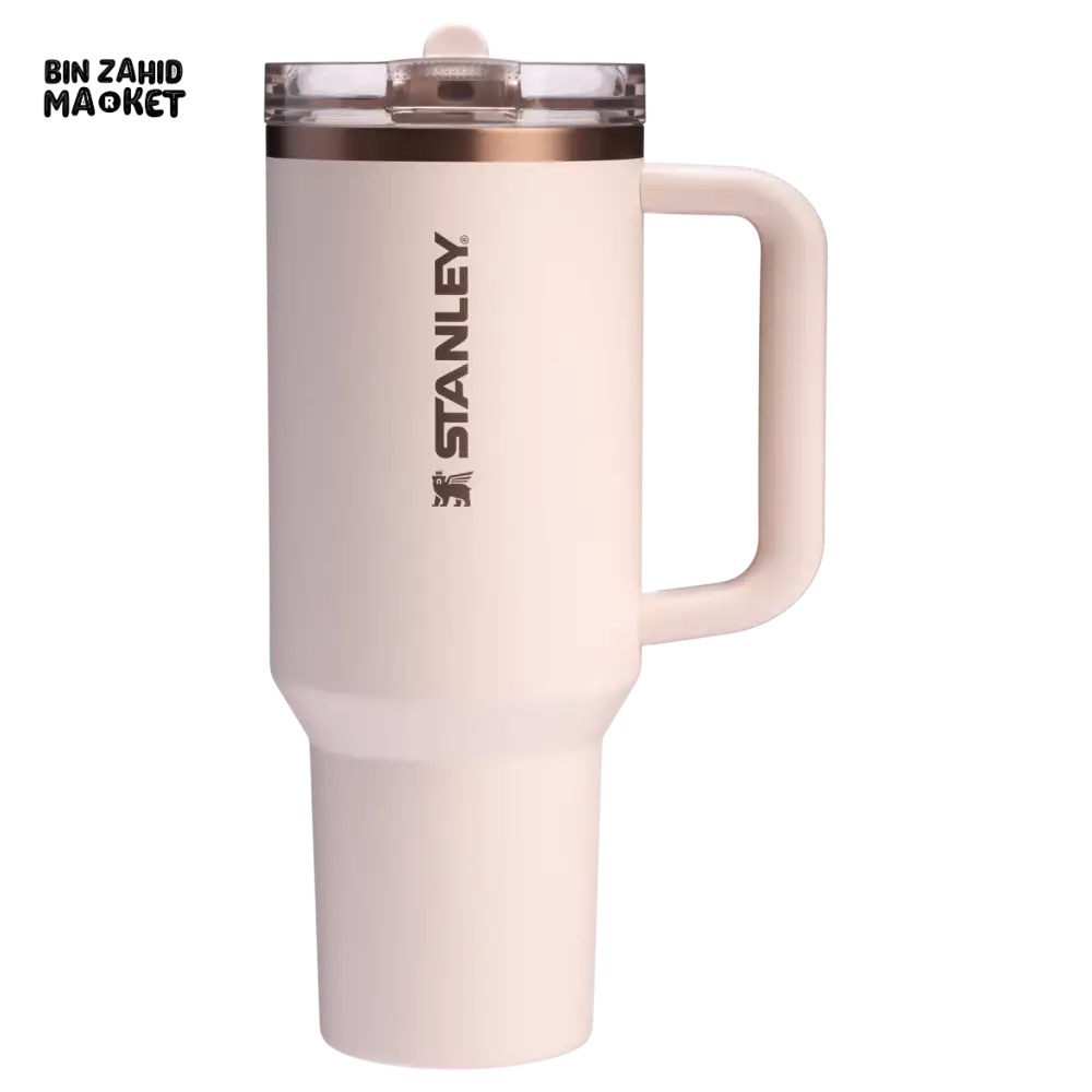 THE QUENCHER PROTOUR FLIP STRAW TUMBLER 40OZ - GLIDED SUGAR