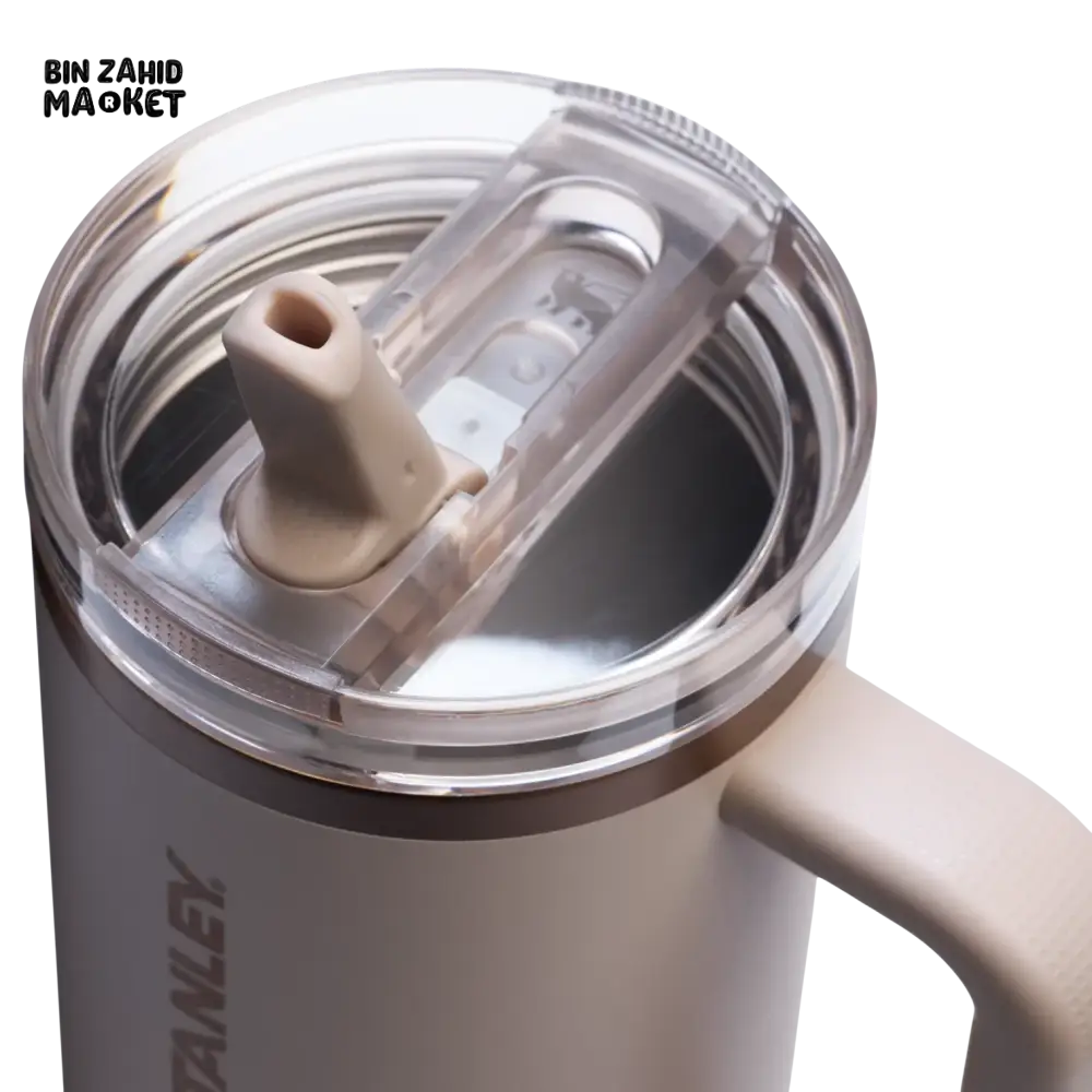THE QUENCHER PROTOUR FLIP STRAW TUMBLER 40OZ - GLIDED SUGAR