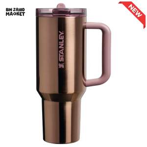 THE QUENCHER PROTOUR FLIP STRAW TUMBLER 40OZ - POLISHED ROSE GOLD
