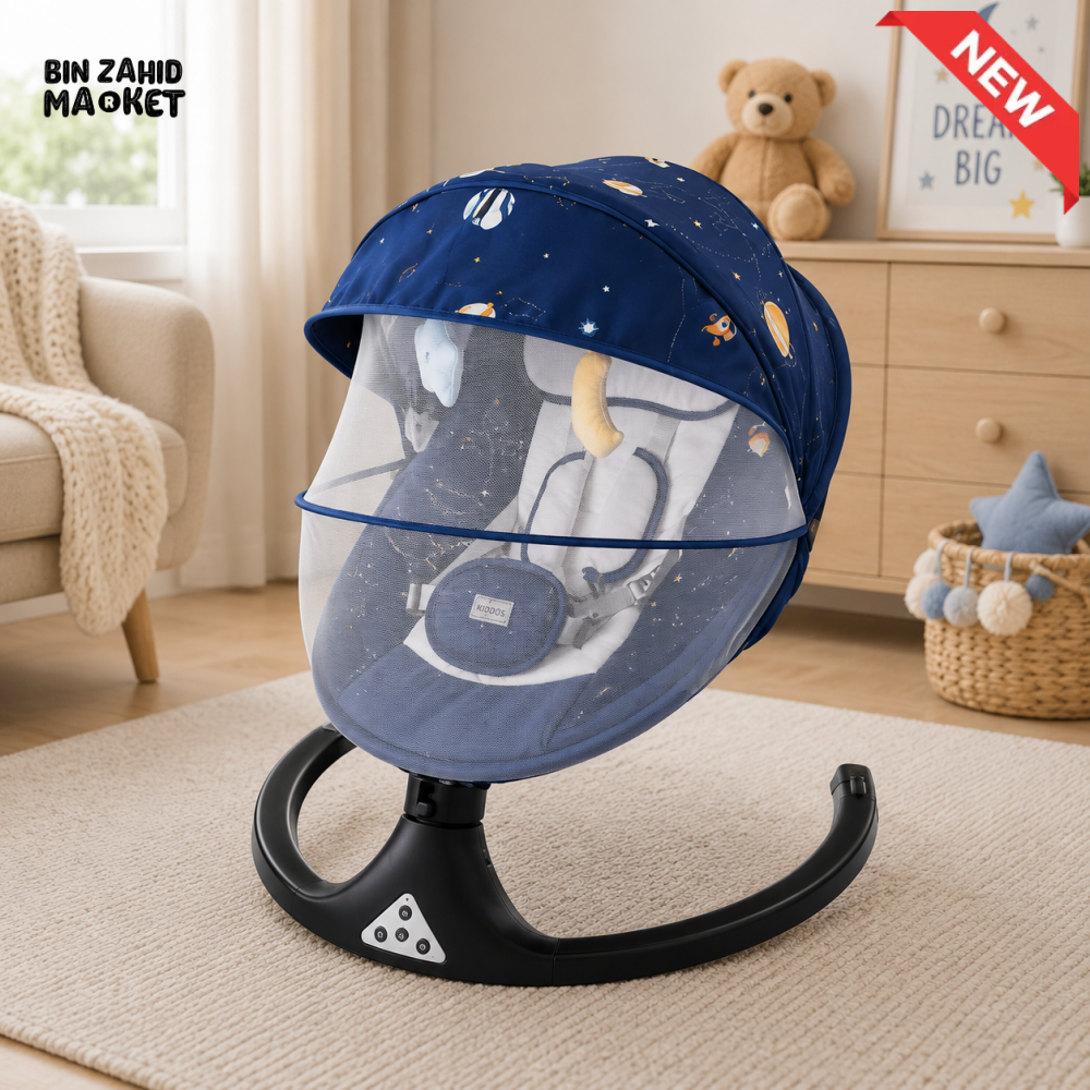 Baby Auto Swing - Navy