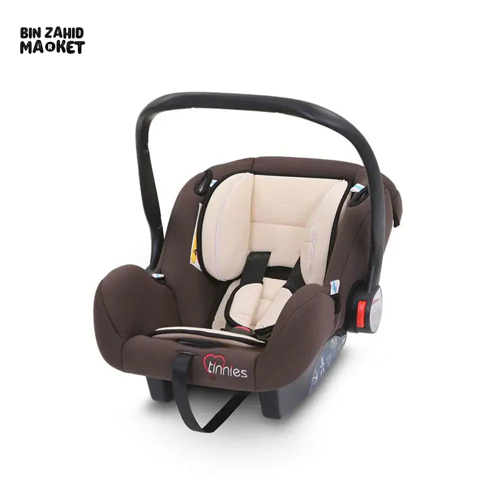 TINNIES BABY CARRY COT FOR NEWBORNS & INFANTS - BROWN