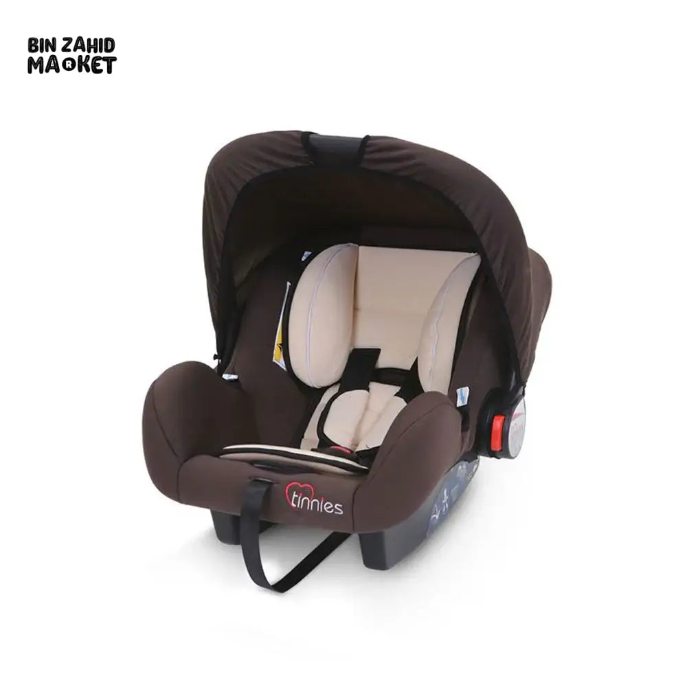 TINNIES BABY CARRY COT FOR NEWBORNS & INFANTS - BROWN