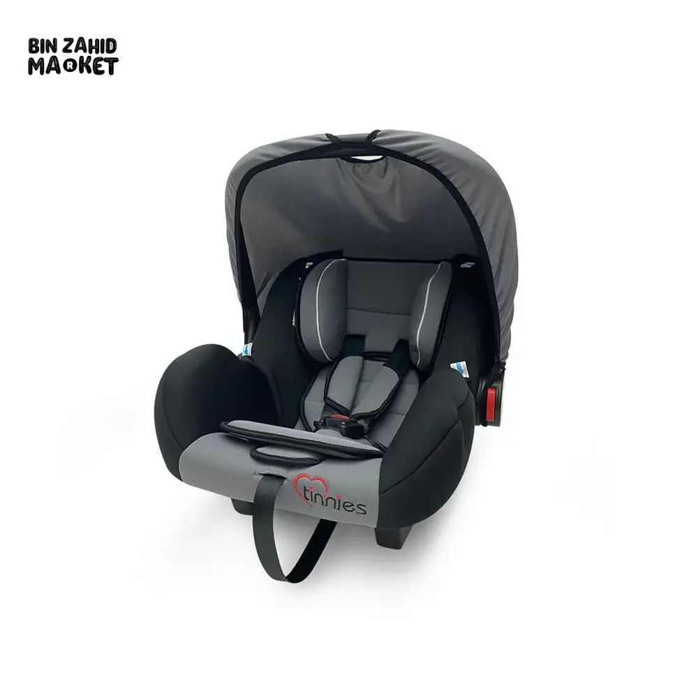 TINNIES BABY CARRY COT FOR NEWBORNS & INFANTS - GREY