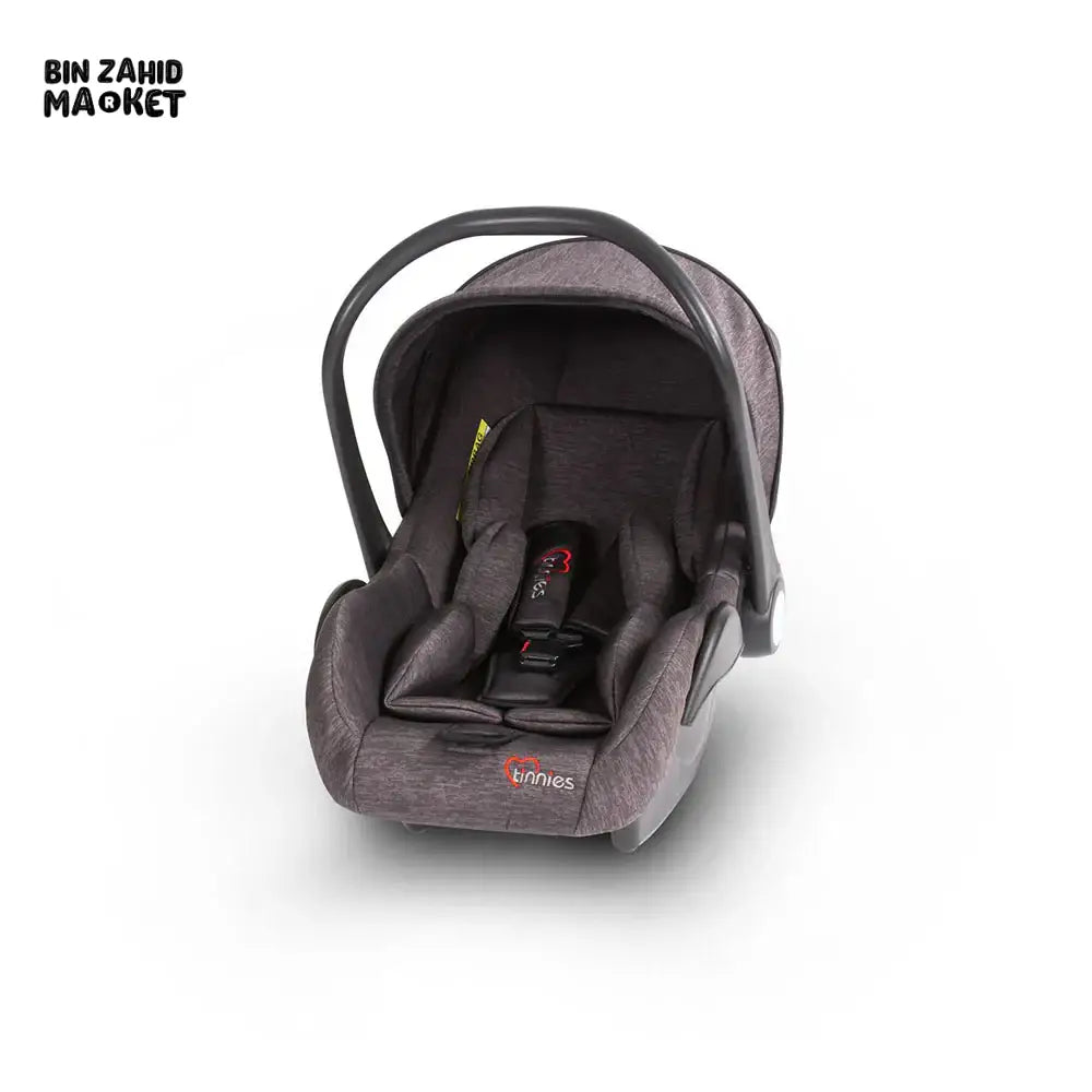 TINNIES BABY CARRY COT – SAFE, LIGHTWEIGHT & PORTABLE - GREY