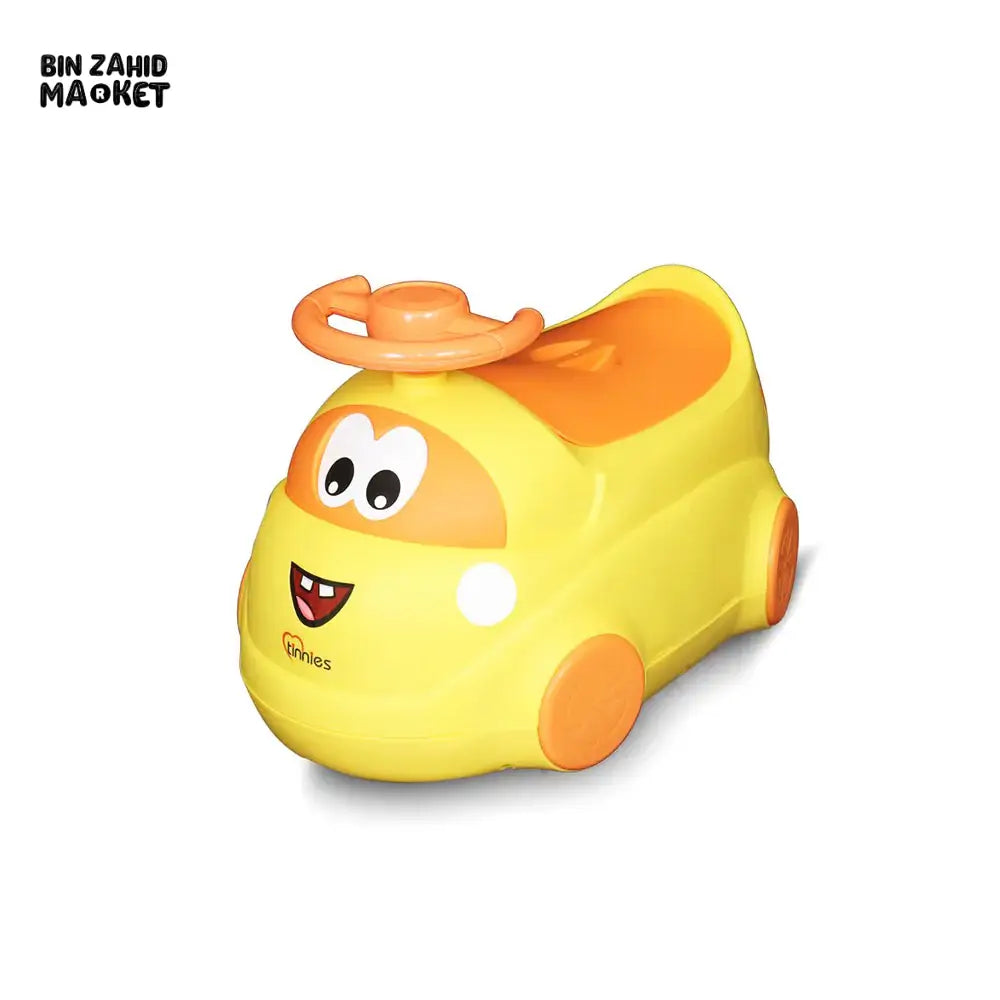 TINNIES BABY DRIVER POTTY SEAT - YELLOW