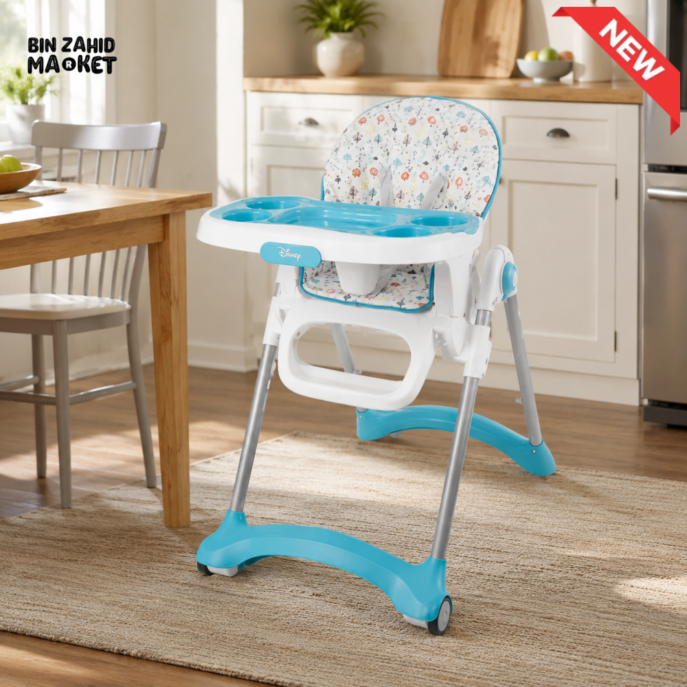 Baby High Chair - Blue