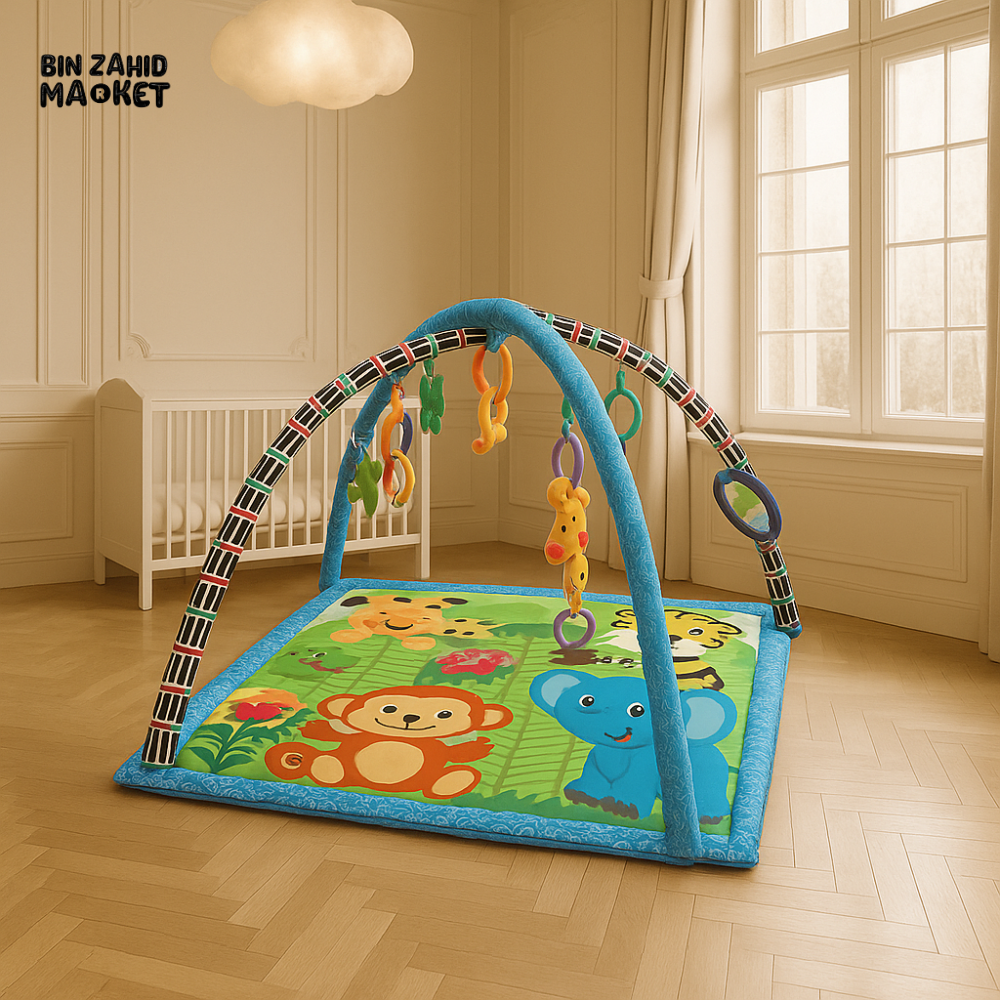 TINNIES BABY PLAY GYM – COLORFUL JUNGLE THEME