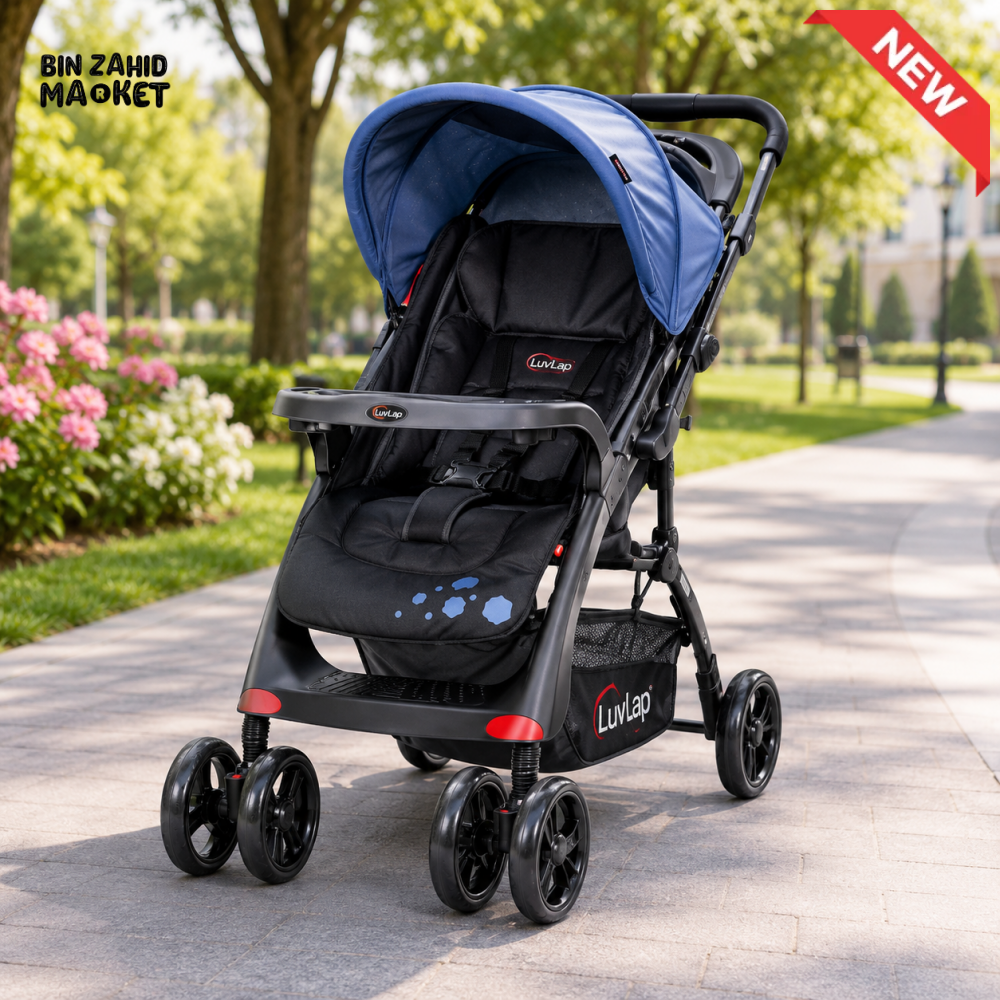 TINNIES BABY STROLLER - BLACK