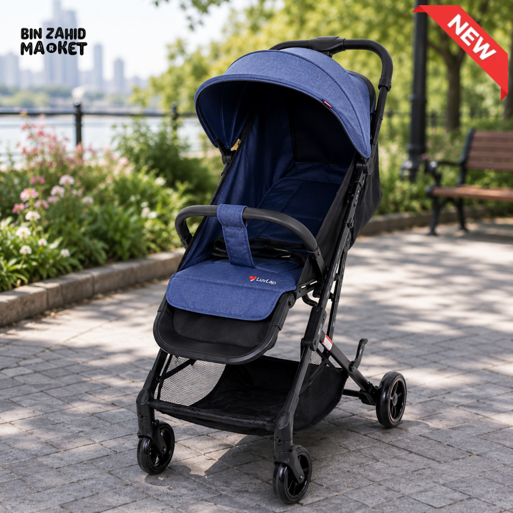 TINNIES BABY STROLLER - BLUE