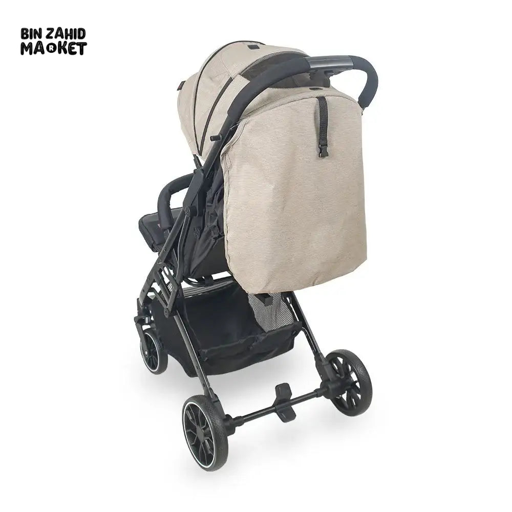 TINNIES BABY STROLLER – DURABLE, EASY TO FOLD - BEIGE