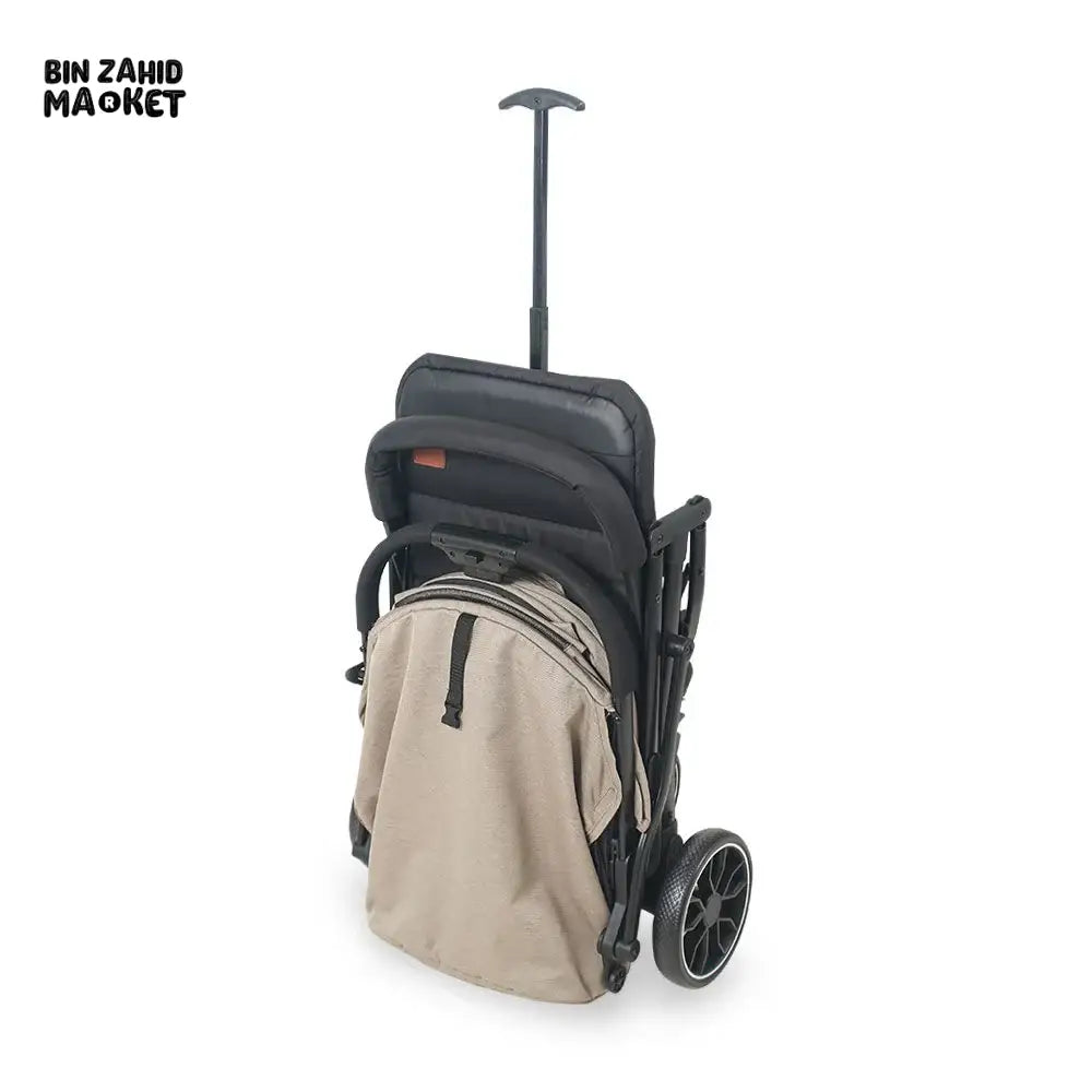 TINNIES BABY STROLLER – DURABLE, EASY TO FOLD - BEIGE