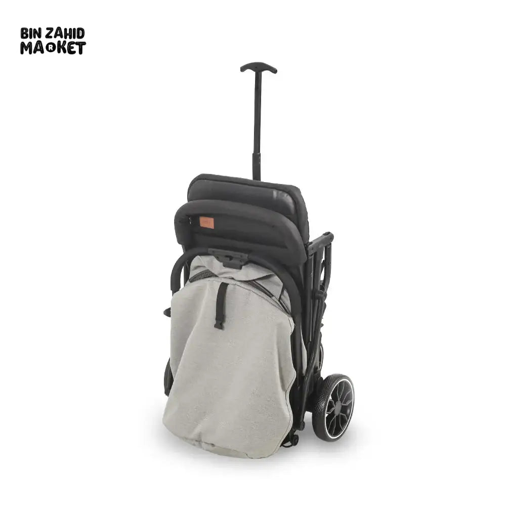 TINNIES BABY STROLLER – DURABLE, EASY TO FOLD - GREY