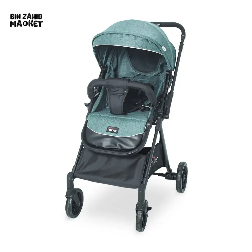 TINNIES BABY STROLLER FOR NEWBORNS & TODDLERS - GREEN
