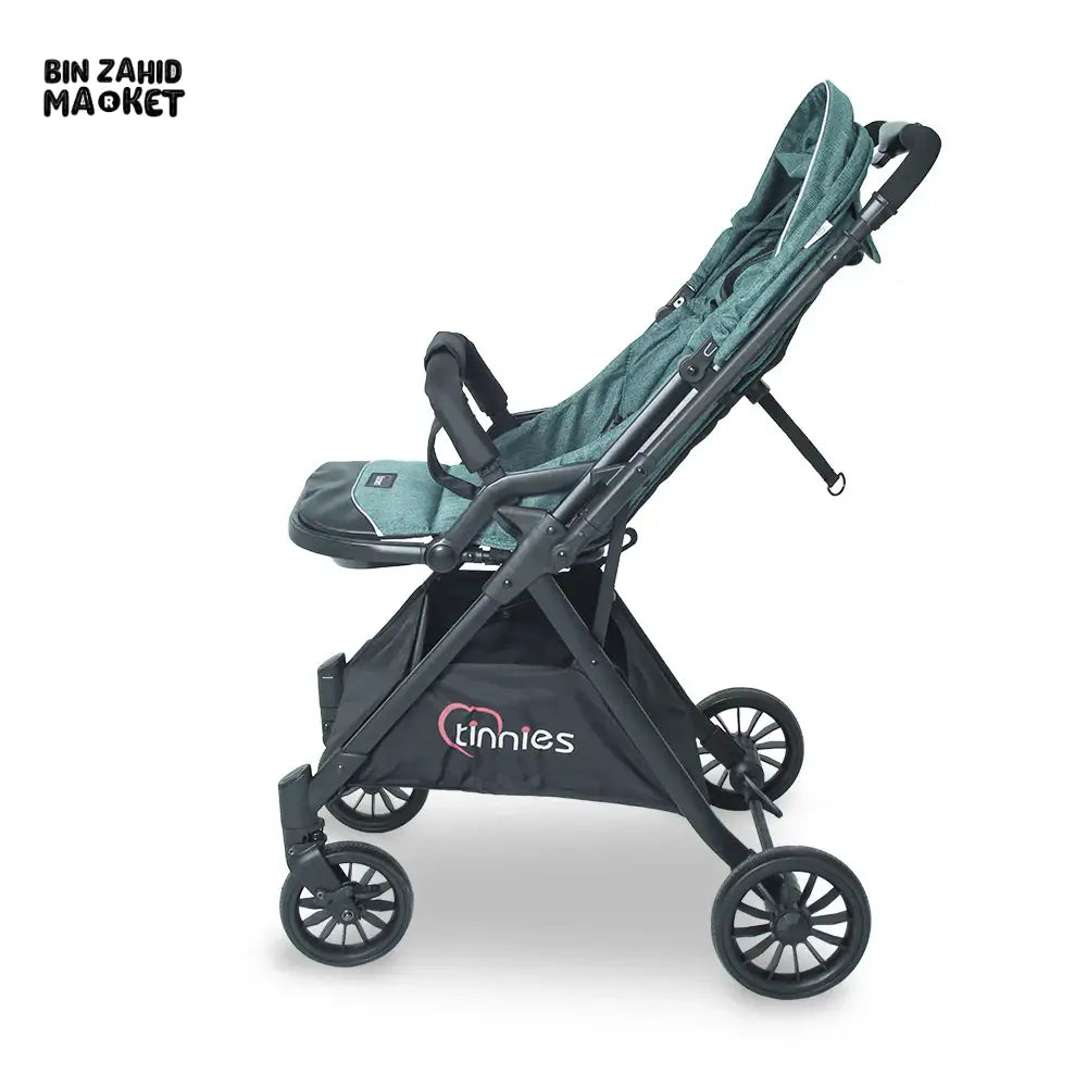 TINNIES BABY STROLLER FOR NEWBORNS & TODDLERS - GREEN