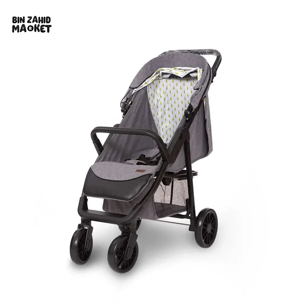 TINNIES BABY STROLLER FOR NEWBORNS & TODDLERS - GREY