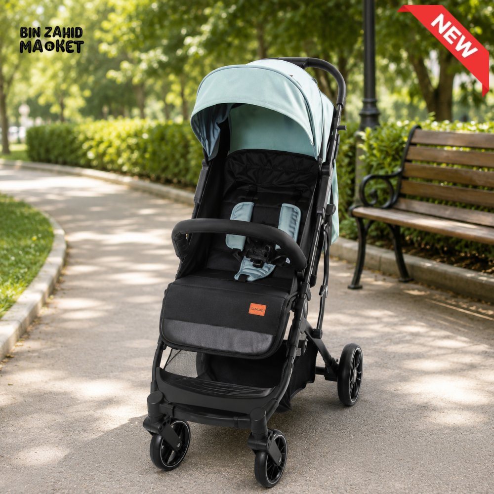 TINNIES BABY STROLLER - GREEN