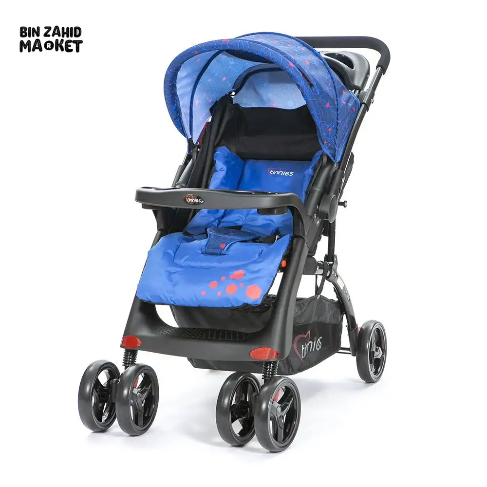 TINNIES BABY STROLLER – LIGHTWEIGHT, STRONG & TRAVEL FRIENDLY - ROYAL BLUE