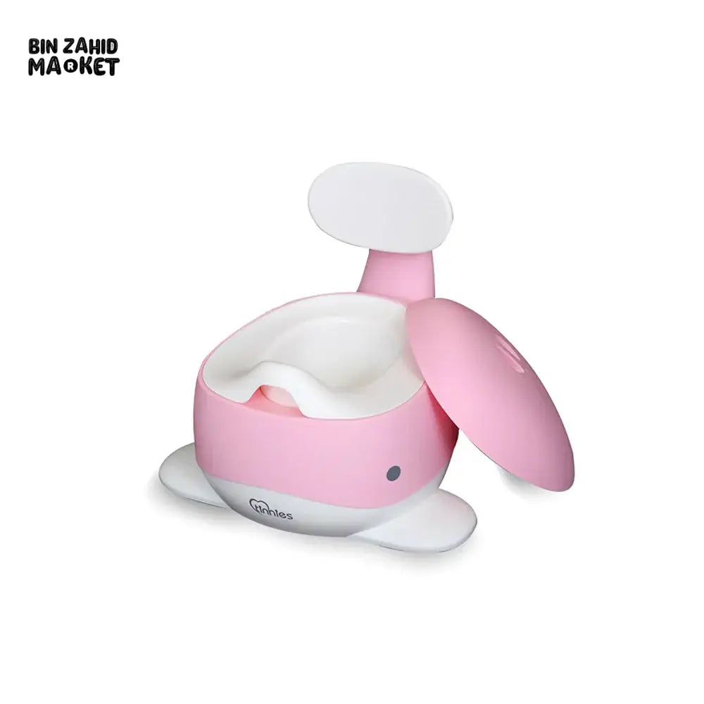 TINNIES BABY WHALE SHAPE POTTY SEAT - PINK