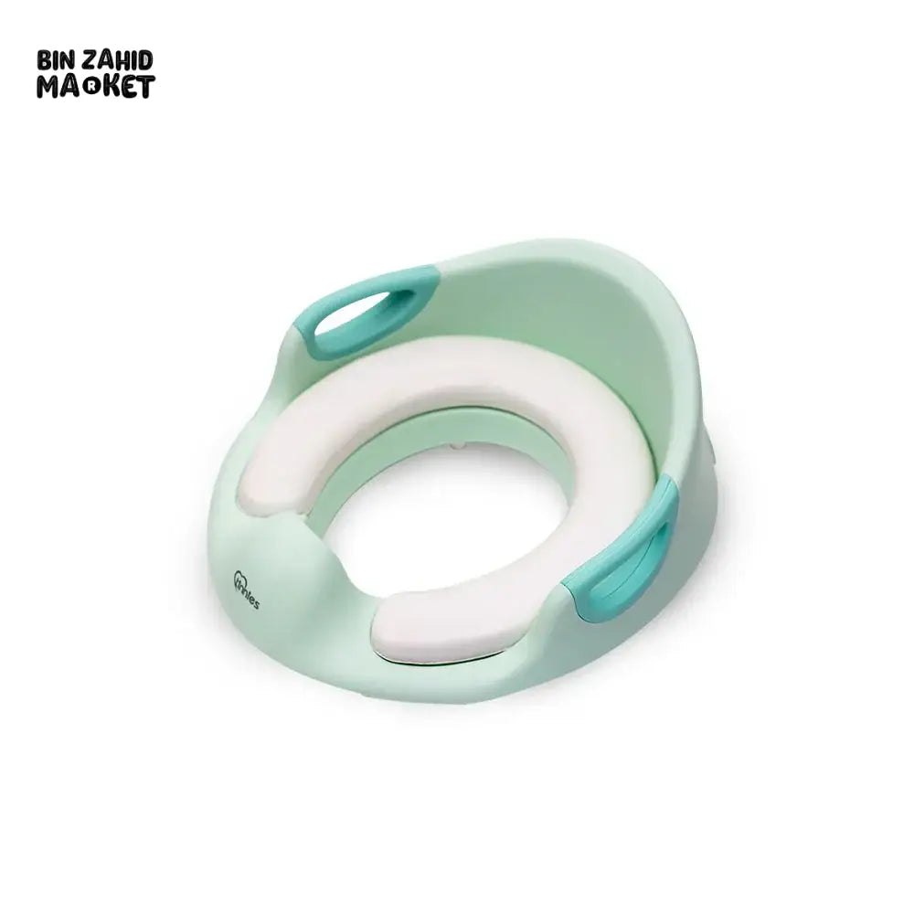 TINNIES CUSHION TOILET SEAT COVER - GREEN