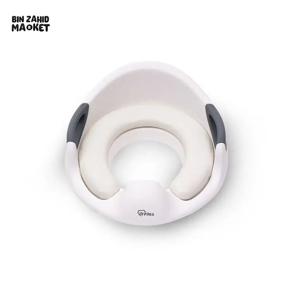 TINNIES CUSHION TOILET SEAT COVER - WHITE