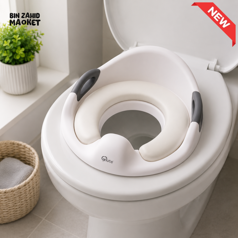 TINNIES CUSHION TOILET SEAT COVER - WHITE