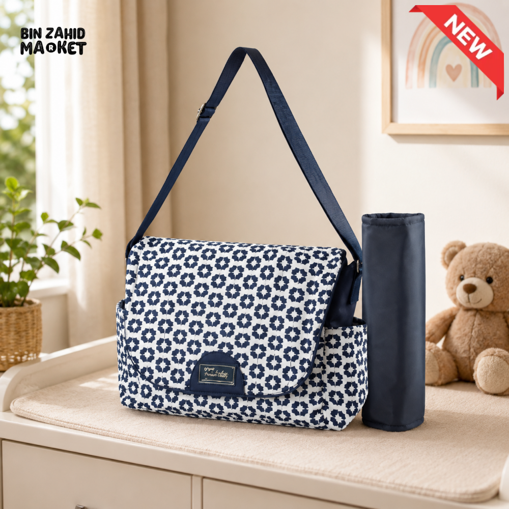 TINNIES EVERYDAY NAVY DIAPER BAG