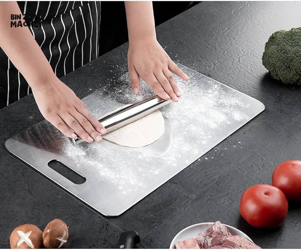 TITANWARE TITANIUM CUTTING BOARD | PREMIUM KITCHEN BOARD FOR MEAT & VEGGIES