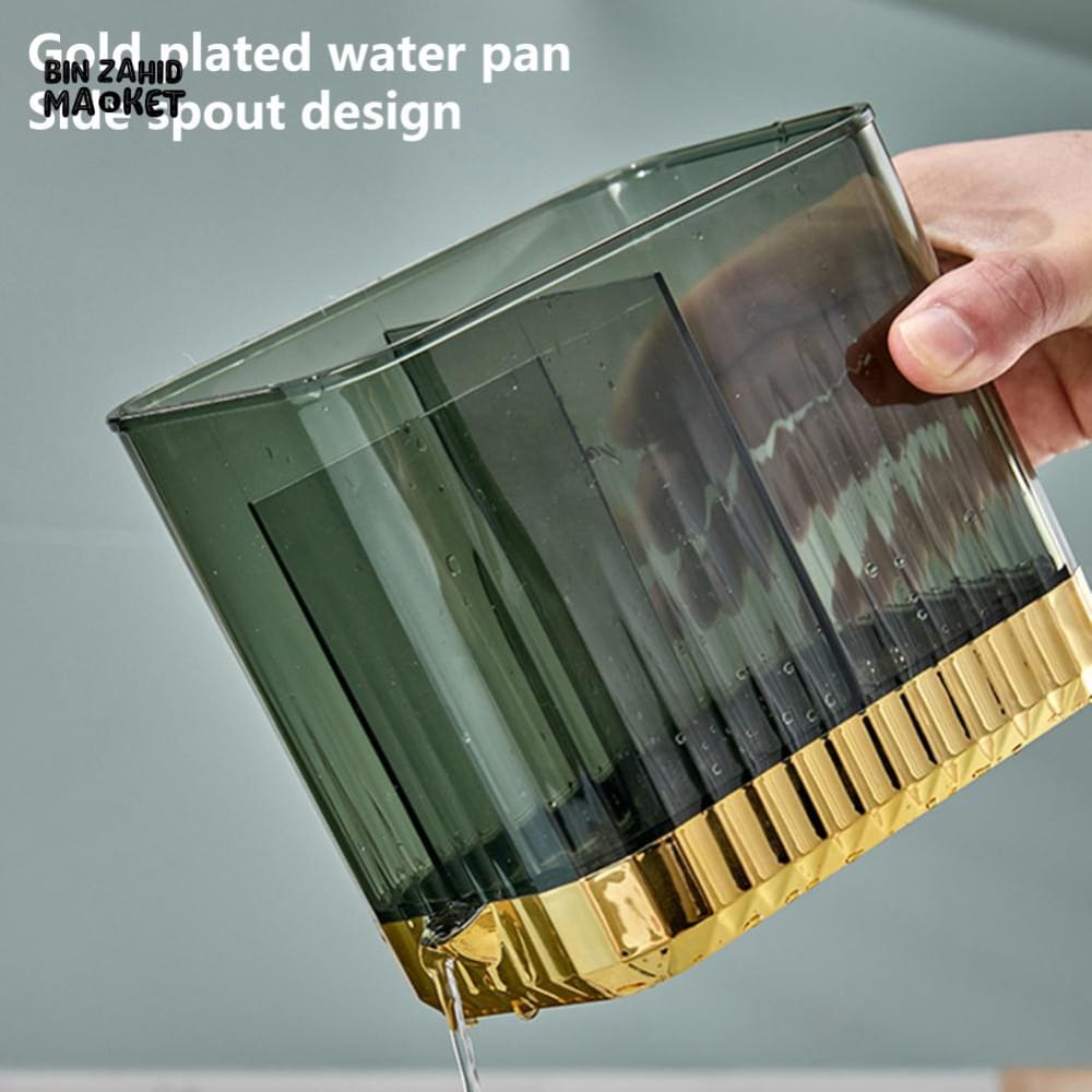 TRANSPARENT CUTLERY ORGANIZER