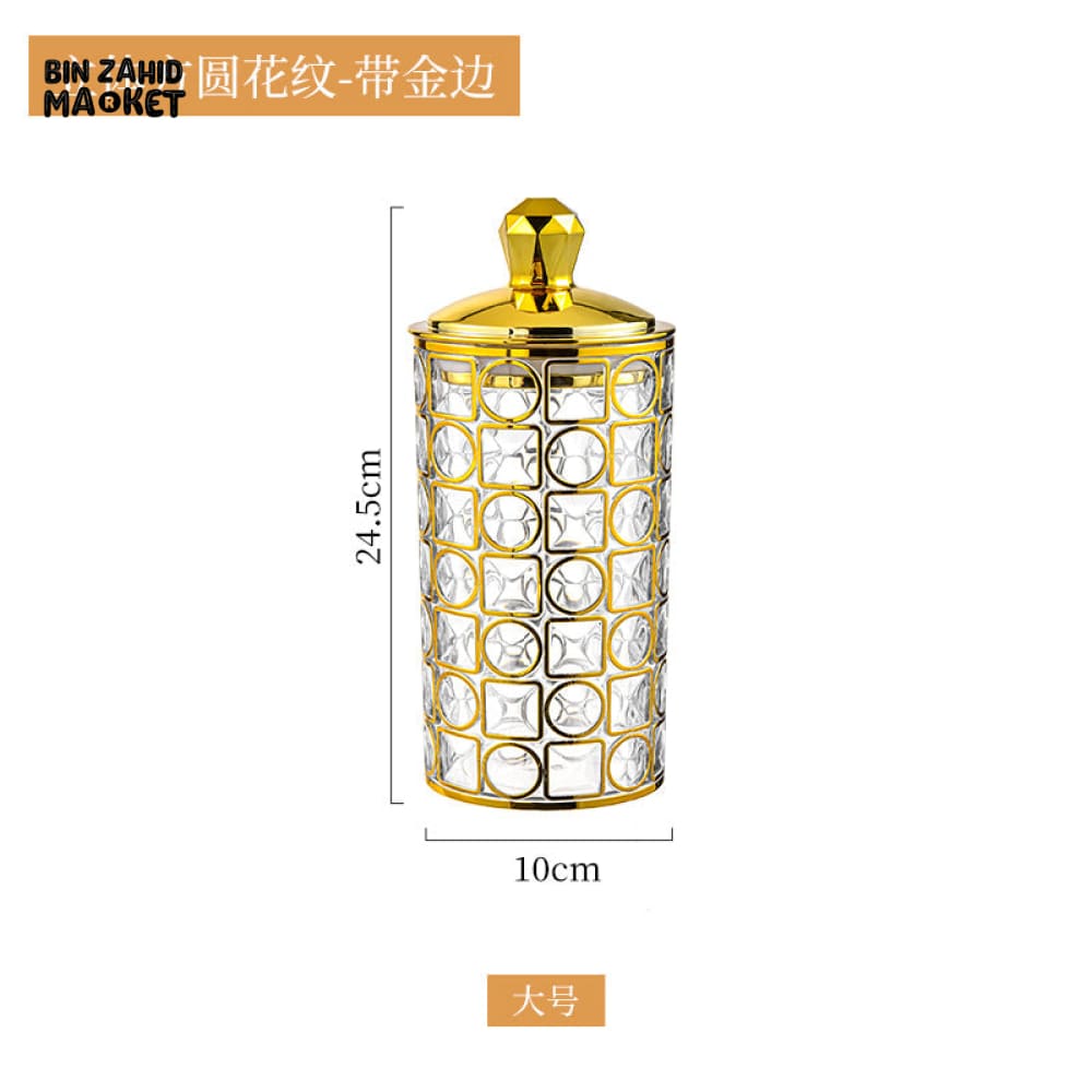 TRANSPARENT FOOD STORAGE POTS 3 PIECE SET MOISTURE-PROOF SEALED PLASTIC JARS WITH LID FOR TEA COFFEE CANDY & SNACKS - BZM-102835