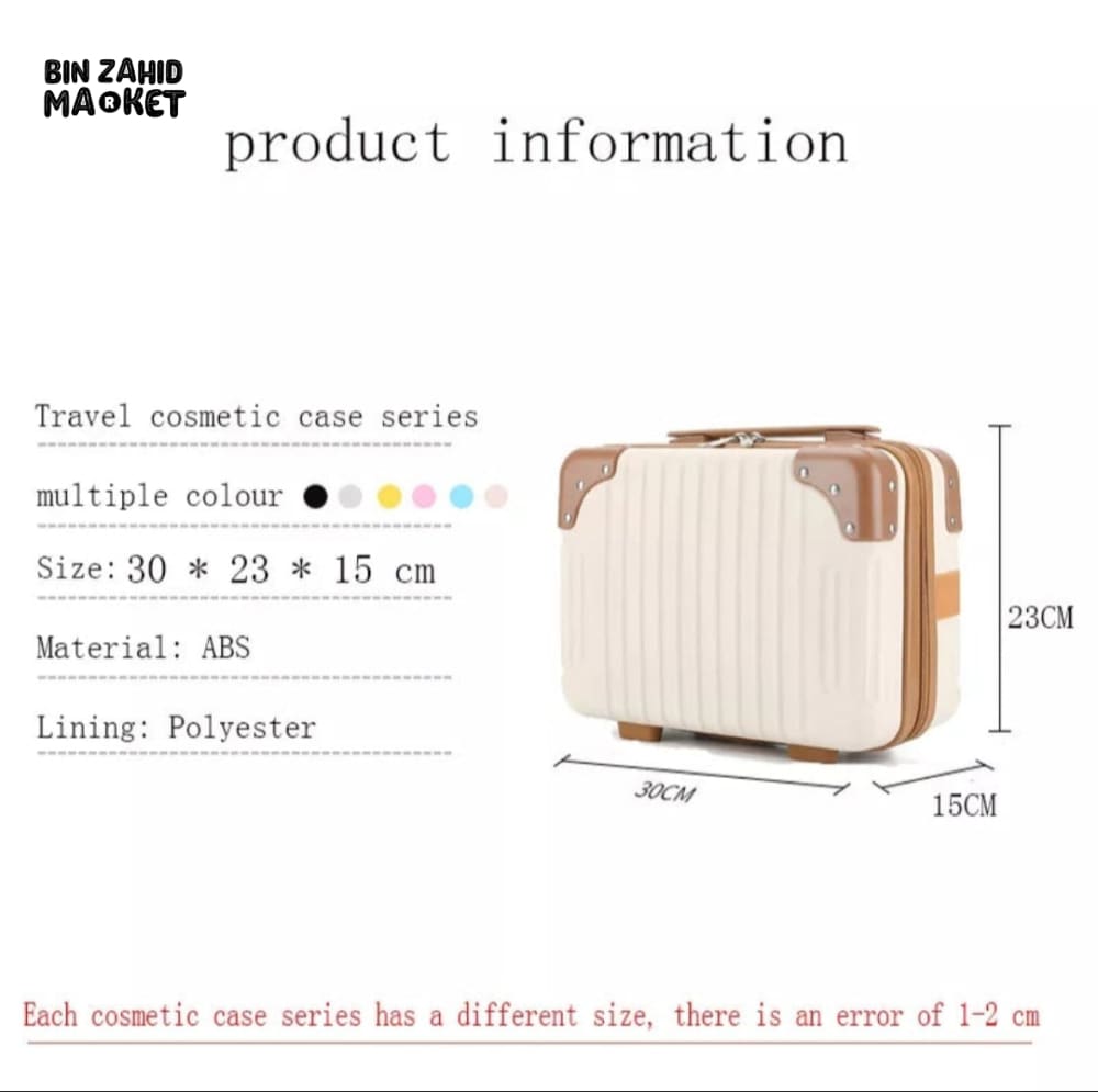 TRAVEL COSMETIC SUITCASE