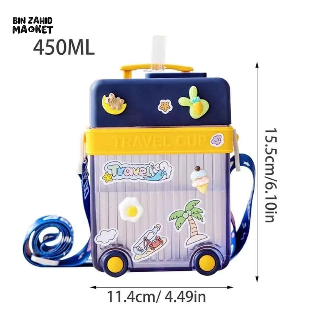 TRAVEL CUP MINI WATER BOTTLE 450ML