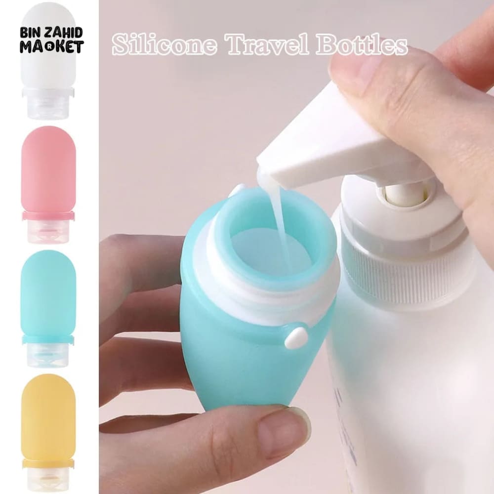 TRAVEL SILICONE TOILETRIES BOTTLES