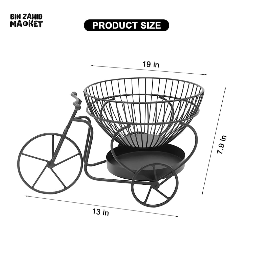 TRICYCLE DESIGN FRUIT BASKET