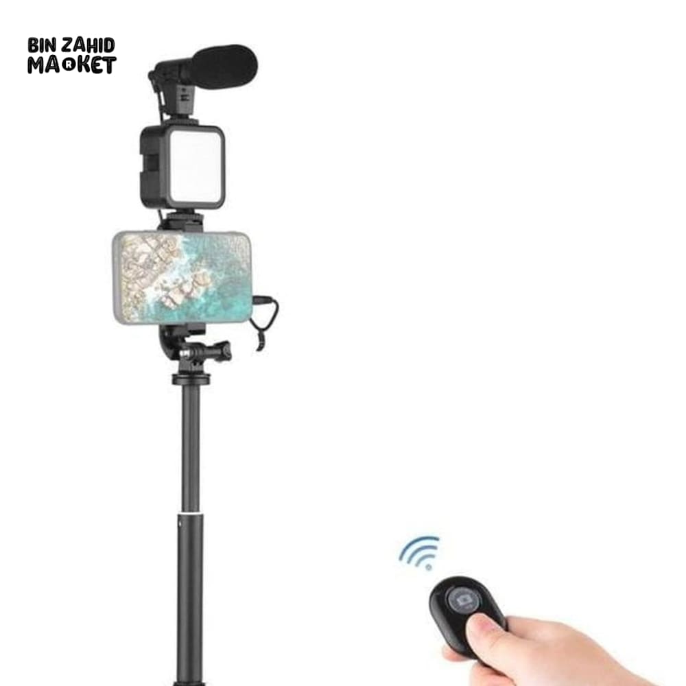 TRIPOD SELFIE STICK VLOGGING KIT
