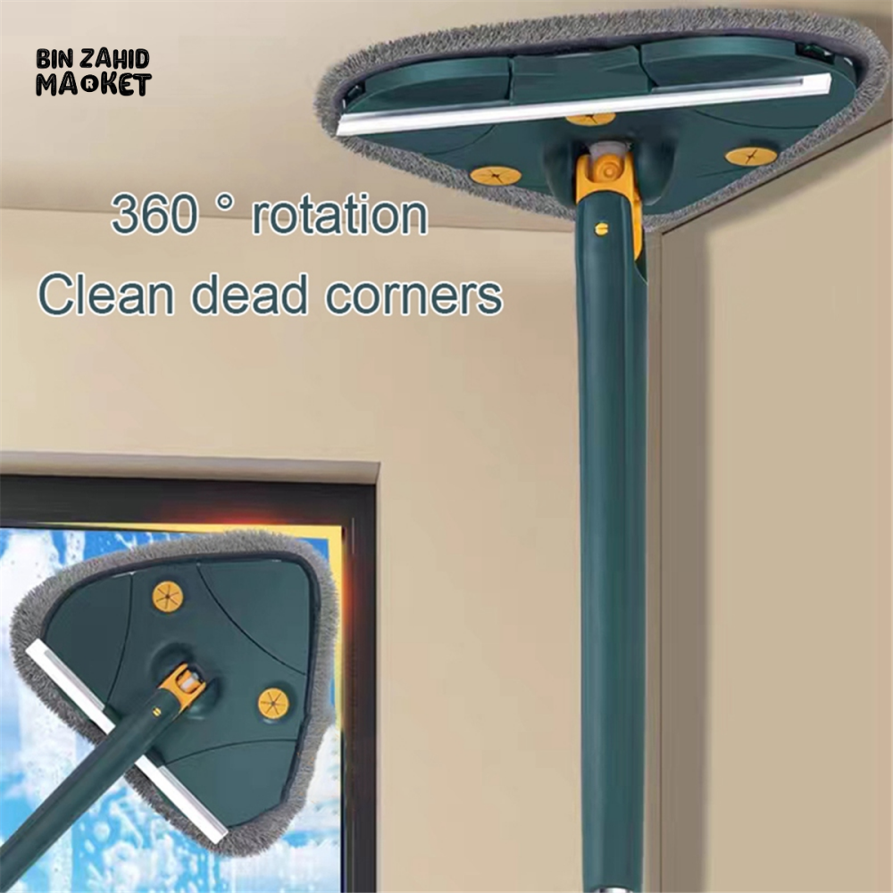 TWIST MOP WITH HEART SHAPE VIPER HEAD – EASY FLOOR CLEANING