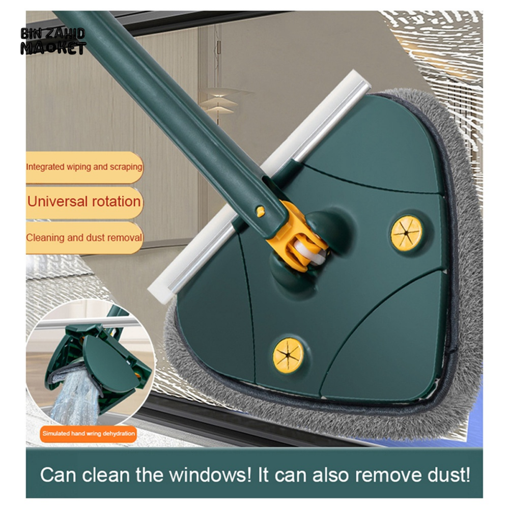 TWIST MOP WITH HEART SHAPE VIPER HEAD – EASY FLOOR CLEANING