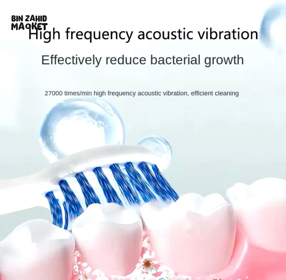 ULTRADENT ECLECTRIC TOOTHBRUSH WITH 2X EXTRA BRUSH-HEADS
