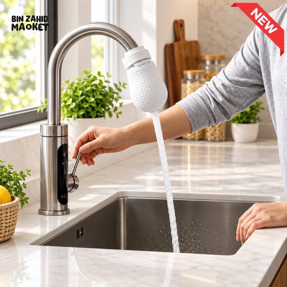 UNIVERSAL FAUCET WATER FILTER & PURIFIER ATTACHMENT