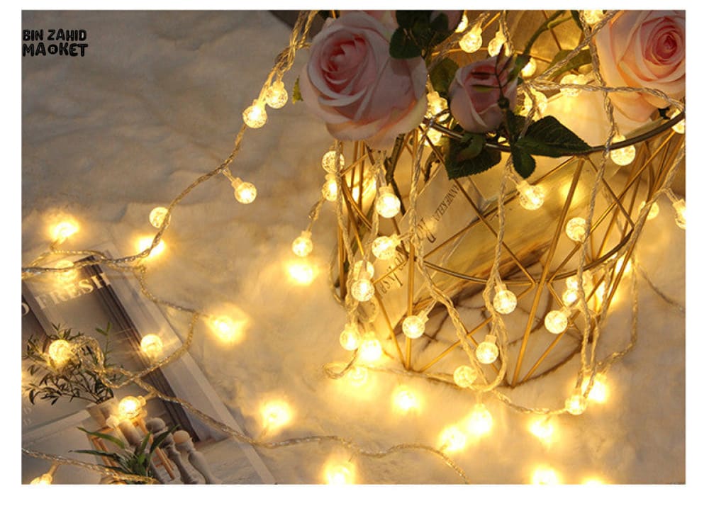 USB OPERATED LED BUBBLE BALL LIGHT