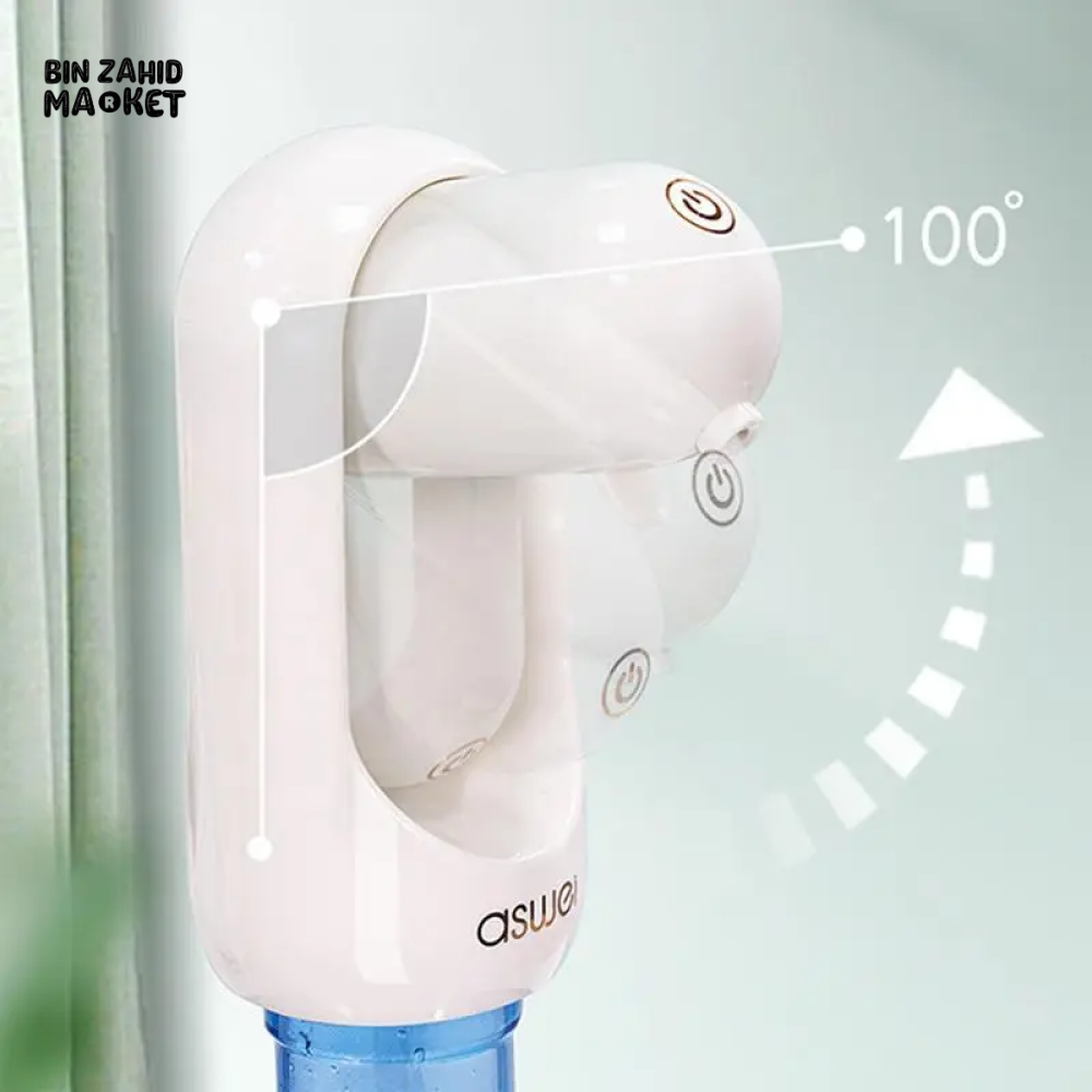USB RECHARGEABLE AUTOMATIC WATER DISPENSER PUMP PORTABLE ELECTRIC BOTTLE PUMP FOR DRINKING WATER FOLDABLE & EASY TO USE