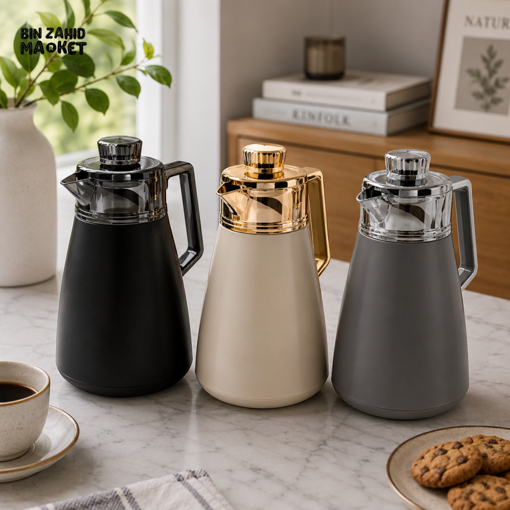 VACUUM INSULATED HOT & COLD THERMAL JUG 1.0 LITER 1-PIECE