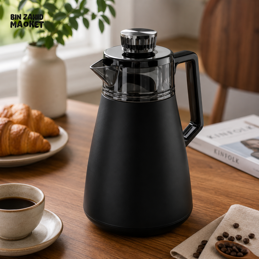 VACUUM INSULATED HOT & COLD THERMAL JUG 1.0 LITER 1-PIECE