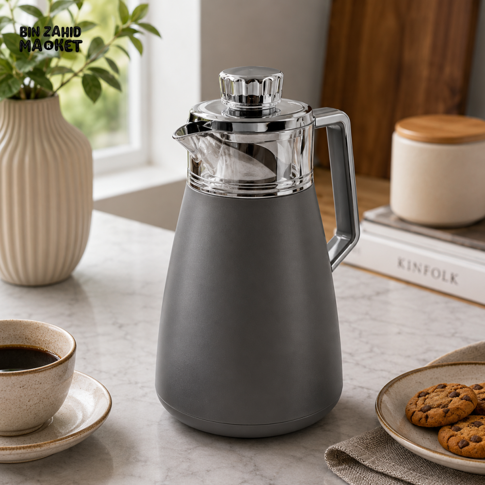 VACUUM INSULATED HOT & COLD THERMAL JUG 1.0 LITER 1-PIECE