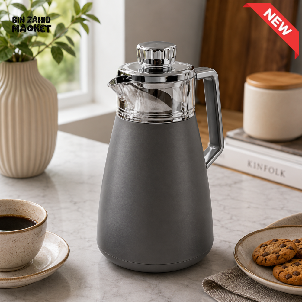 VACUUM INSULATED HOT & COLD THERMAL JUG 1.0 LITER 1-PIECE