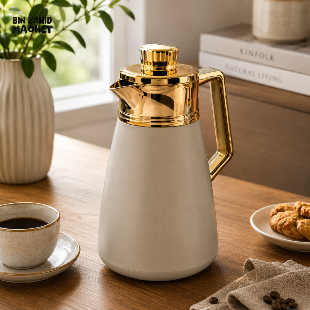 VACUUM INSULATED HOT & COLD THERMAL JUG 1.0 LITER 1-PIECE