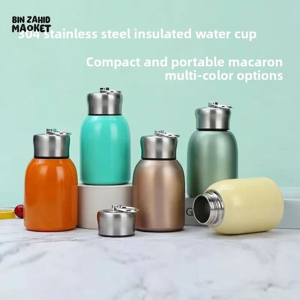 VACUUM INSULATED POCKET FLASK CUP 350ML– 304 STAINLESS STEEL
