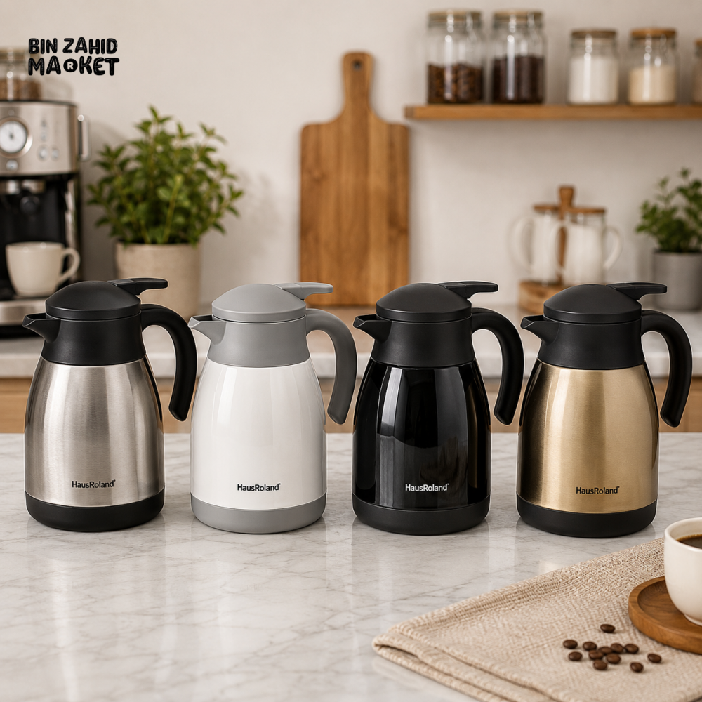 VACUUM INSULATED THERMAL COFFEE CARAFE 750ML 1-PEICE