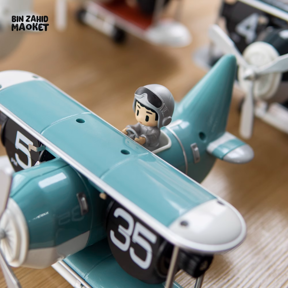 VINTAGE AIRCRAFT PROPELLER FLIP CLOCK – CREATIVE HOME & OFFICE GIFT