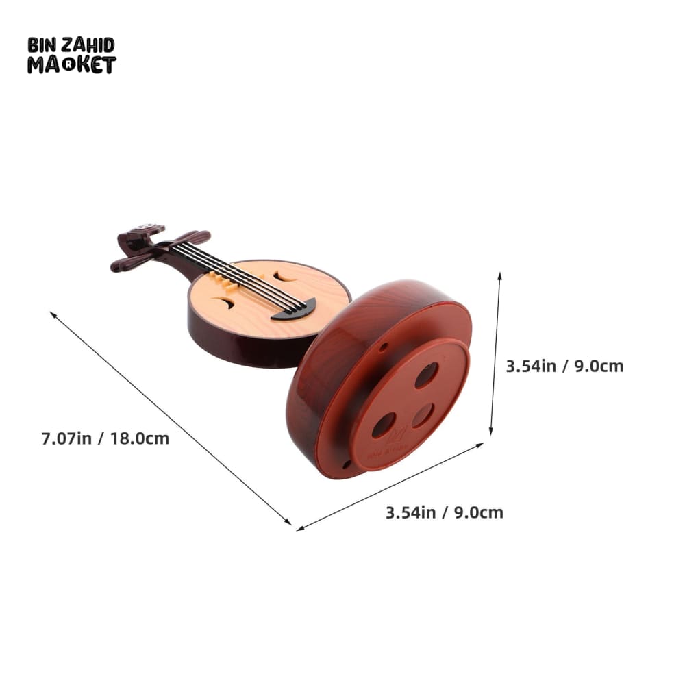 VINTAGE ZHONGRUAN MUSIC BOX – CLASSIC MUSICAL INSTRUMENT HOME DECOR