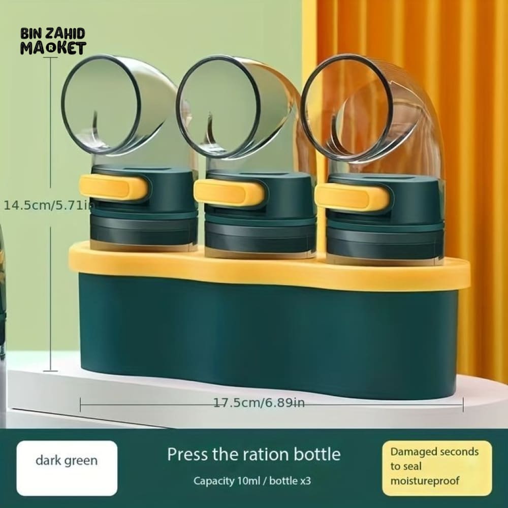 VOLUME CONTROLS PUSH POWDER DISPENSER